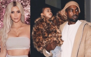 So Sweet! Kim Kardashian Shares Photos of Kanye West and Daughter North at March for Our Lives