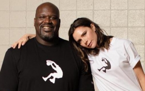 Victoria Beckham Finds Piggybacks Fun After Getting One From Shaquille O'Neal