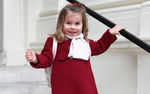 Princess Charlotte Wears Prince George's Old Clothes in First Photo With Prince Louis 