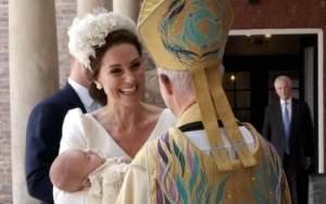 Royal Family Members Gather for Prince Louis' Christening