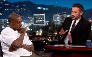 Kanye West Silenced by Jimmy Kimmel on 'Live!' After Defending President Donald Trump