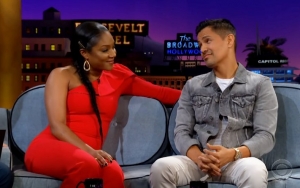  Tiffany Haddish Brazenly Suggests Visit to Jay Hernandez's Apartment on 'Late Late Show'