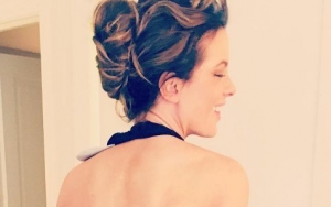 Picture: Kate Beckinsale Cheekily Flashes Butt in Daring Backless Ensemble