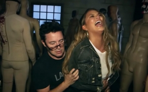 Chrissy Teigen Just Created New Meme-Worthy Reactions During Haunted House Visit