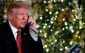 Real-Life Grinch! Donald Trump Almost Destroys a Child's Belief in Santa Claus