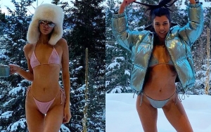 Kendall Jenner and Kourtney Kardashian Show How to Rock Bikini in Winter