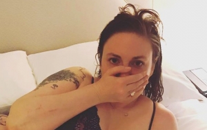 Lena Dunham Strikes Pose in Lingerie to Deliver Message of Self-Acceptance