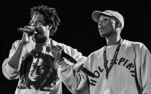 Pharrell Williams Treats Fans to Jay-Z's Performance at Something in the Water Festival
