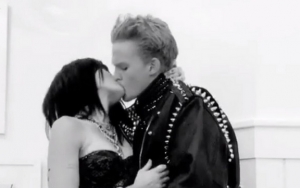 Cody Simpson and Miley Cyrus Lock Lips as Billy Idol and Perri Lister, Strip Down for After-Party