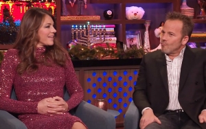 Elizabeth Hurley Left Blushing When Stephen Dorff Gets Flirty During Interview