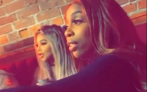 Lil' Kim and Kash Doll 'Fighting' Over Food Bill in Videos