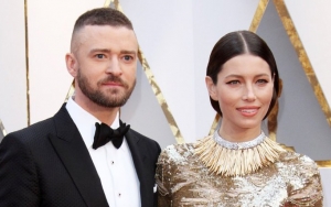 Justin Timberlake All Smiles With Jessica Biel at 'The Sinner' Premiere