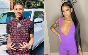 Rapper NLE Choppa Shoots His Baby Mama's House While Daughter Is Inside