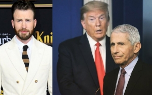 Chris Evans Blasts Donald Trump as 'Meatball' for Threatening to Fire Dr. Anthony Fauci