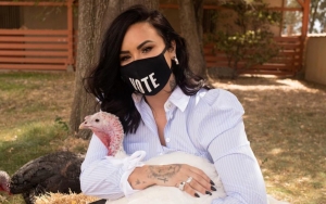 Demi Lovato Called Cringe Over Turkey Thanksgiving Post After Visiting Farm Sanctuary