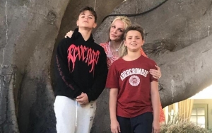 Britney Spears Celebrates Christmas Early With Her Sons