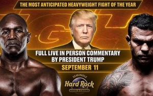 Donald Trump Tapped as Commentator for Evander Holyfield and Vitor Belfort Boxing Match