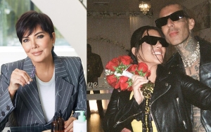 Kris Jenner Refuses to Spill About Kourtney Kardashian and Travis Barker's Wedding