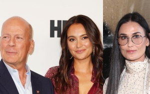 Bruce Willis' Wife Shuts Down 'Dumb' Reports That Demi Moore Has Moved In With Them