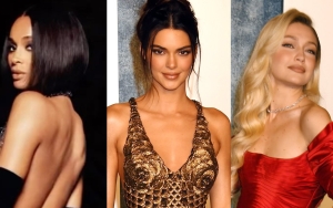 Ciara Is Almost Naked, Kendall Jenner and Gigi Hadid Kiss at Vanity Fair Oscar Party 