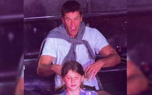 Tom Brady Freaks Out After Daughter Tricks Him Into Experiencing 'Tower of Terror' at Disney World