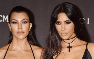 Kourtney Kardashian Accused of Mocking Kim by Sharing License Photo After Kim's DMV Visit