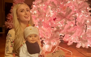 Paris Hilton Celebrates 'Pink Christmas' After Announcing Second Child