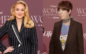 Adele Hilariously Photobombed by Diane Warren at Hollywood Reporter's Women in Entertainment Gala