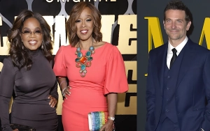 Gayle King Pokes Fun at Oprah Winfrey's Golden Globes Seat Next to Bradley Cooper