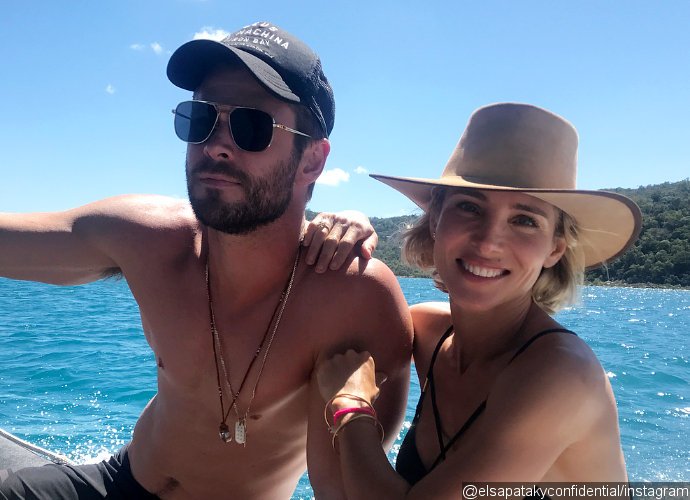 Chris Hemsworth Squeezes Elsa Pataky's Booty During Hot Makeout Session