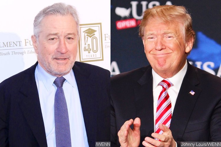 Robert De Niro Urges People to Speak Up Against President Donald Trump