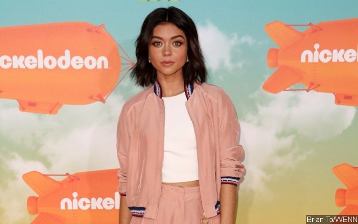 Photo: Sarah Hyland Goes Topless and Enjoys Summer in Bikini Thong