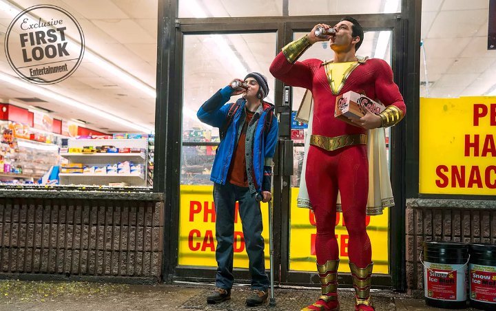Zachary Levi's 'Shazam!' Costume Revealed in First Official Photo