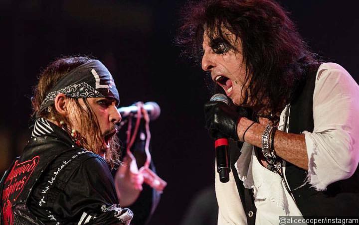 Alice Cooper Laughs Off Rumors of Johnny Depp's Poor Health