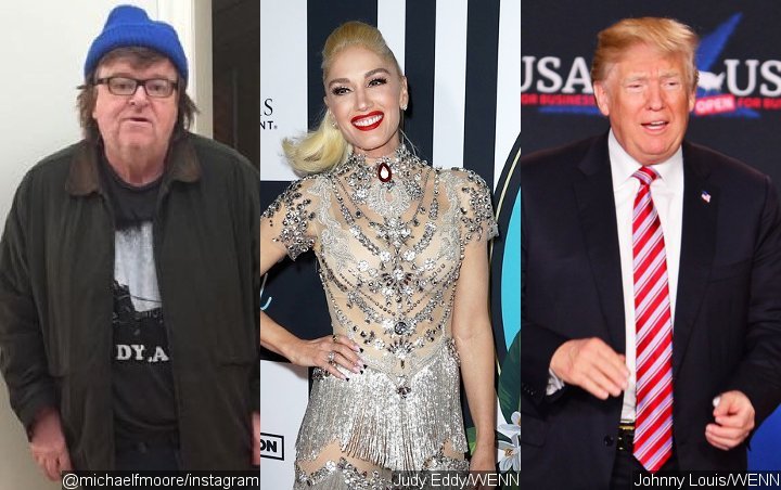 Michael Moore Claims Gwen Stefani Is the Reason Donald Trump Ran for President