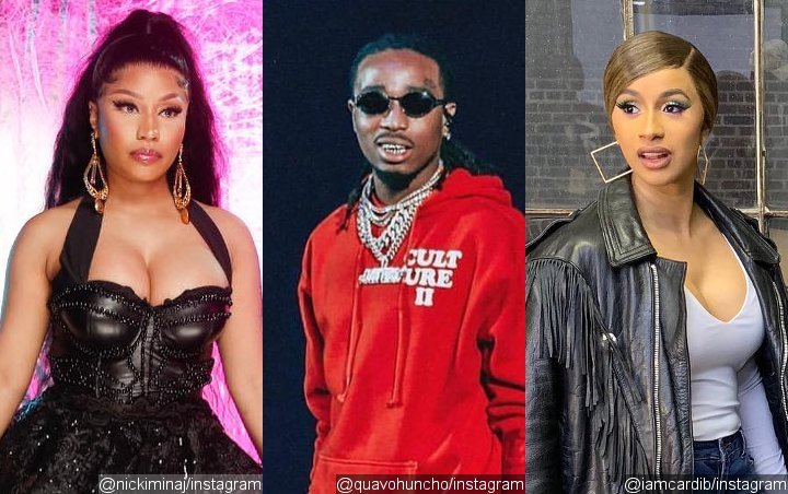 Report: Nicki Minaj Used Quavo to Piss Off Cardi B