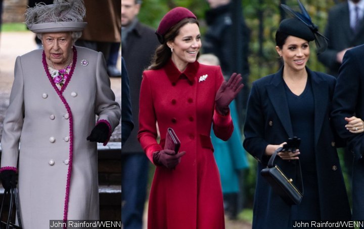 Report: Queen Elizabeth II 'Desperately' Wants Meghan Markle and Kate Middleton to Call a Truce