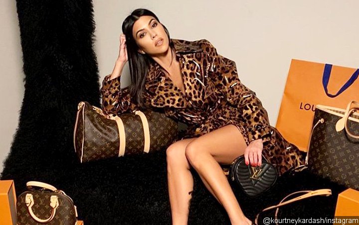 Kourtney Kardashian Teases New Brand Poosh With Naked Photo