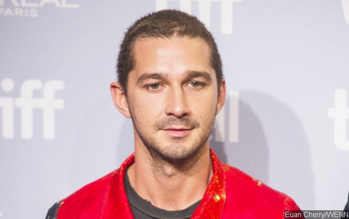 Shia LaBeouf Is Almost Naked While Going Around Los Angeles