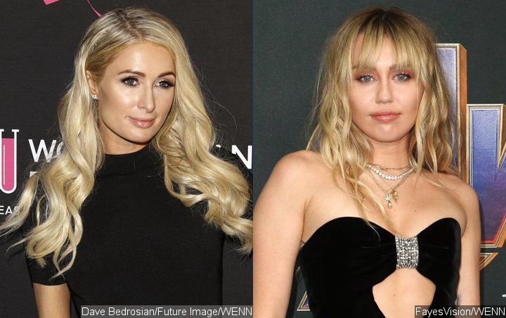 Paris Hilton Coyly Addresses Miley Cyrus Make-Out Rumors