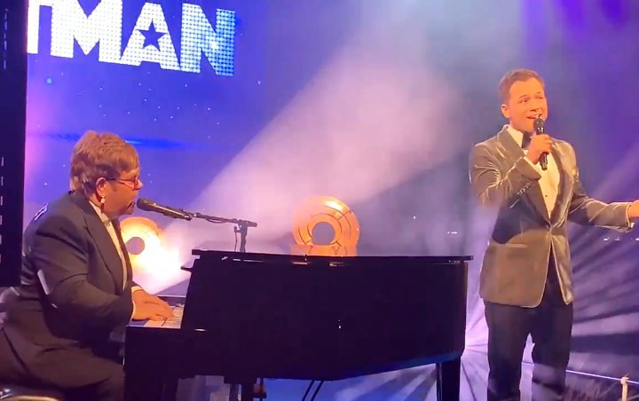 Video: Elton John Joins Forces With Taron Egerton for Emotional Surprise Performance at Cannes