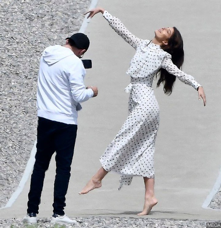 Leonardo DiCaprio Plays Photographer for Girlfriend Camila Morrone in Cannes
