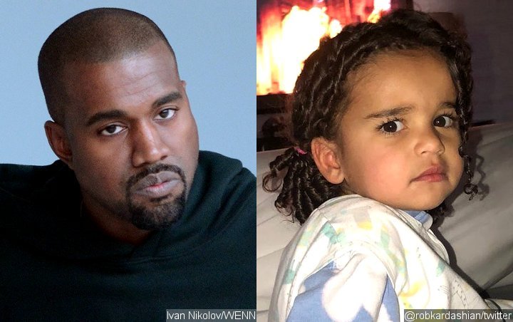 Kanye West Cuddles Rob Kardashian's Daughter Dream in Adorable Rare Picture