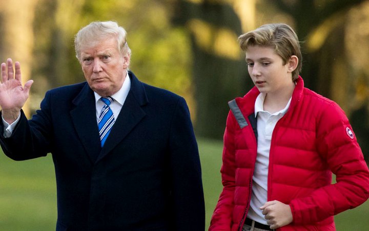 Donald Trump Mocked After Calling Barron 'Melania's Son' Instead of 'Theirs'
