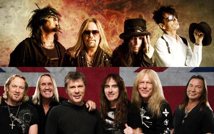 Motley Crue and Iron Maiden Edge Competition in Rock and Roll Hall of Fame Fan Poll