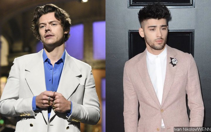 Harry Styles Makes 'SNL' Shady Joke About Zayn Malik 'on Purpose'