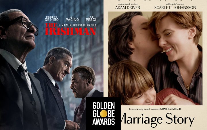 Golden Globes 2020: 'The Irishman' and 'Marriage Story' Rule Nominations