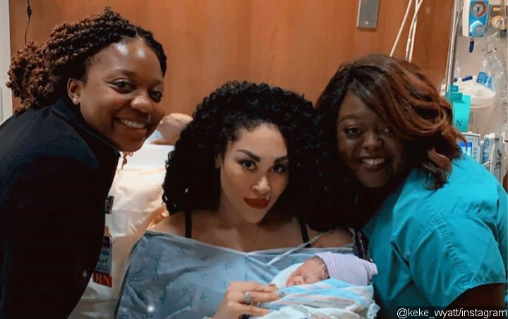 Keke Wyatt Shares Better Look at Her 10th Child, Son Ke'Riah Darring