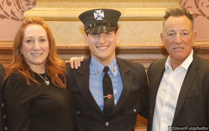 Bruce Springsteen and Wife 'Proud' as Son Officially Becomes a Firefighter