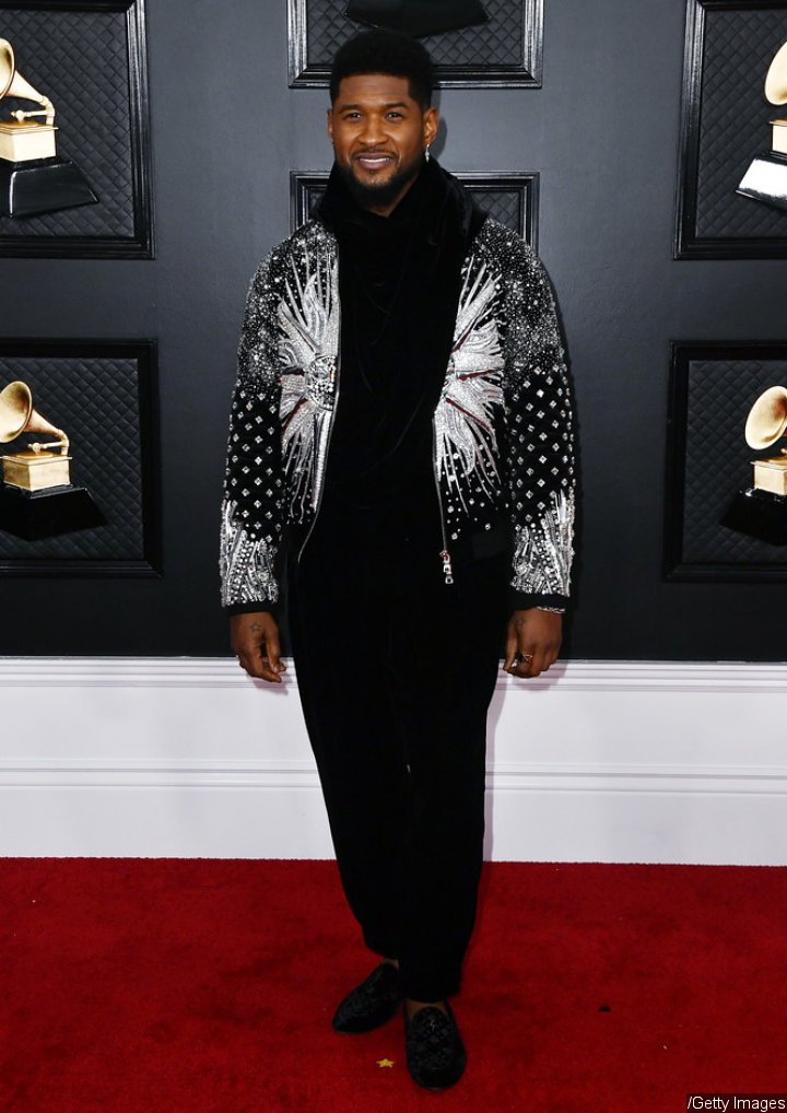 Usher at the 2020 Grammy Awards